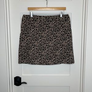 Leopard skirt
